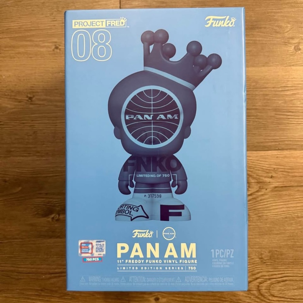 Funko Project Fred Pan Am Figure in Blue